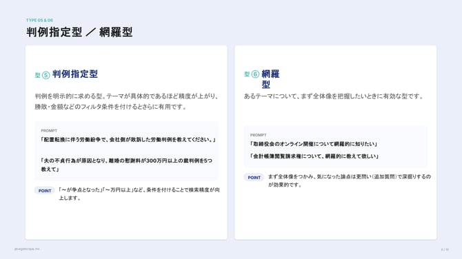 Watson&Holmesの質問のコツ (3)
